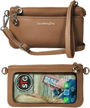 Cell Phone Purse - Touch Screen Women’s Crossbody Bag - Clutch Purses for Women (Bella)