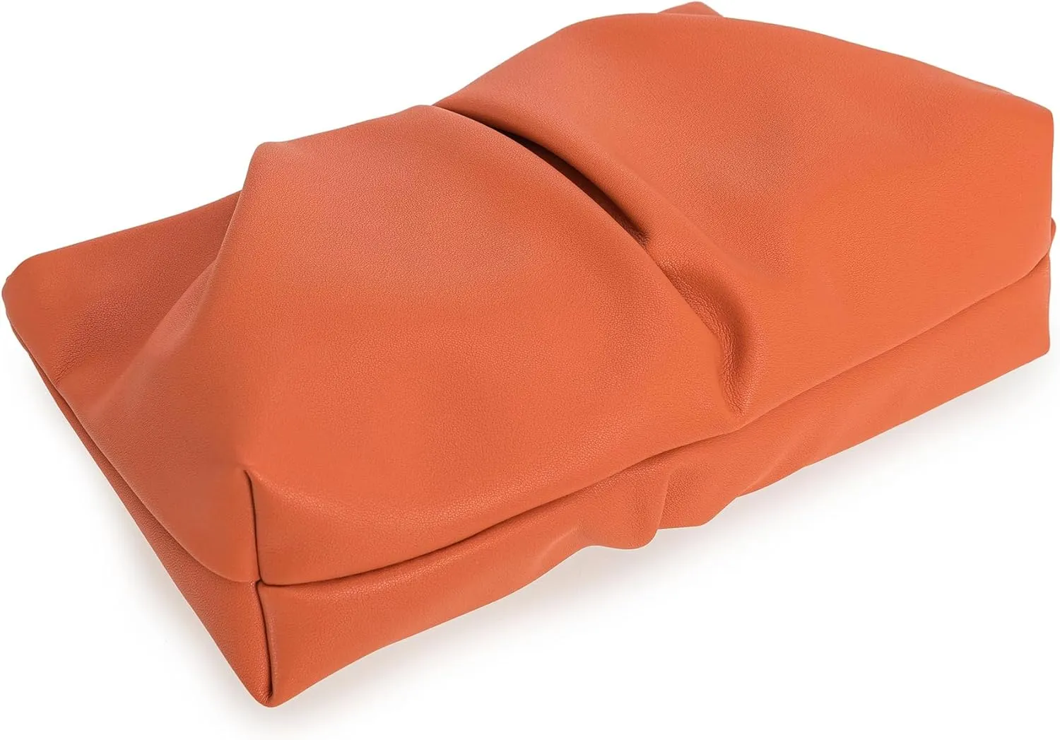 CHARMING TAILOR Women Clutch Bag Dressy Formal Handbag Pleated PU Clutch Purse for Cocktail Prom Wedding Party
