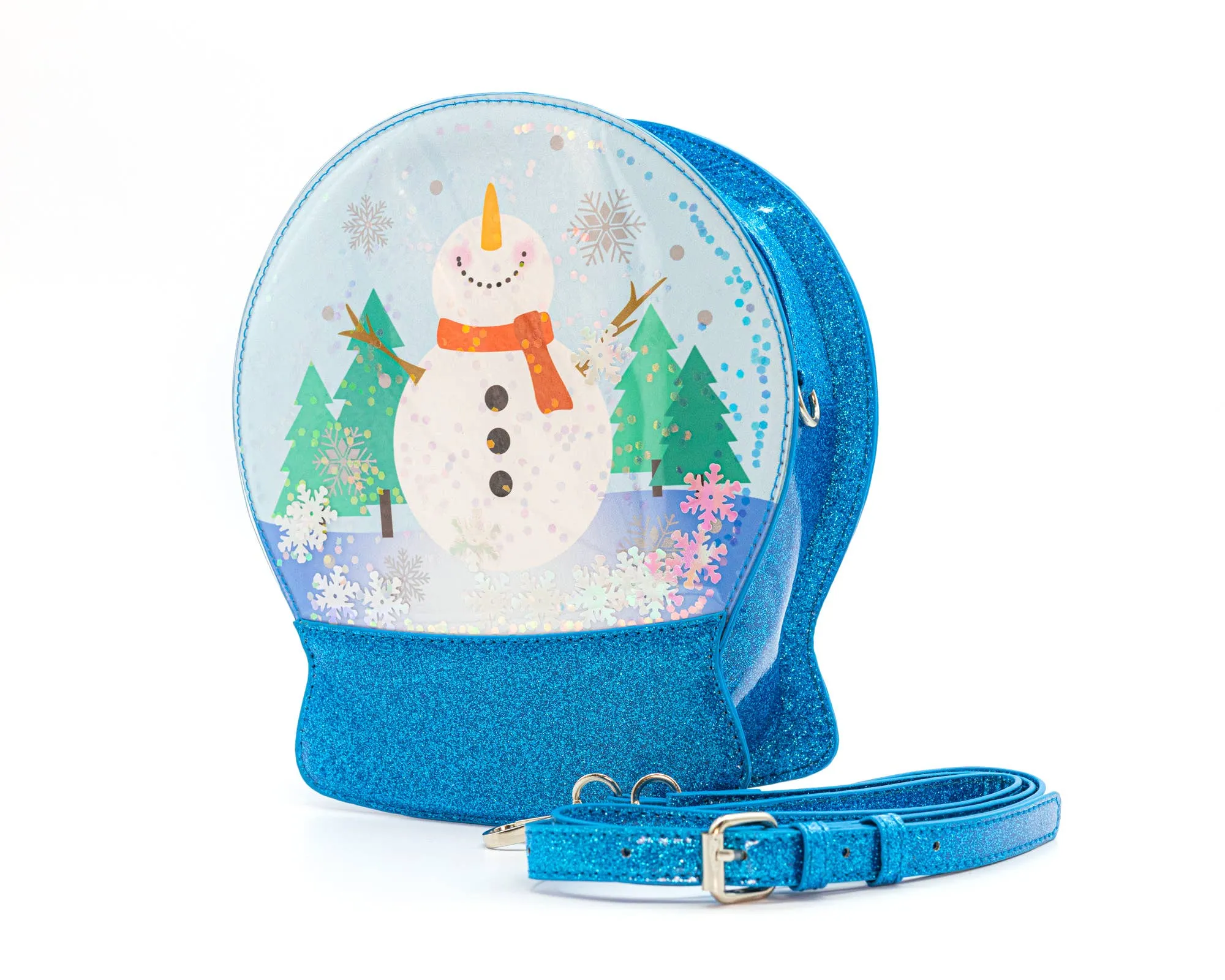 Christmas Snowglobe Handbag: Jolly Santa