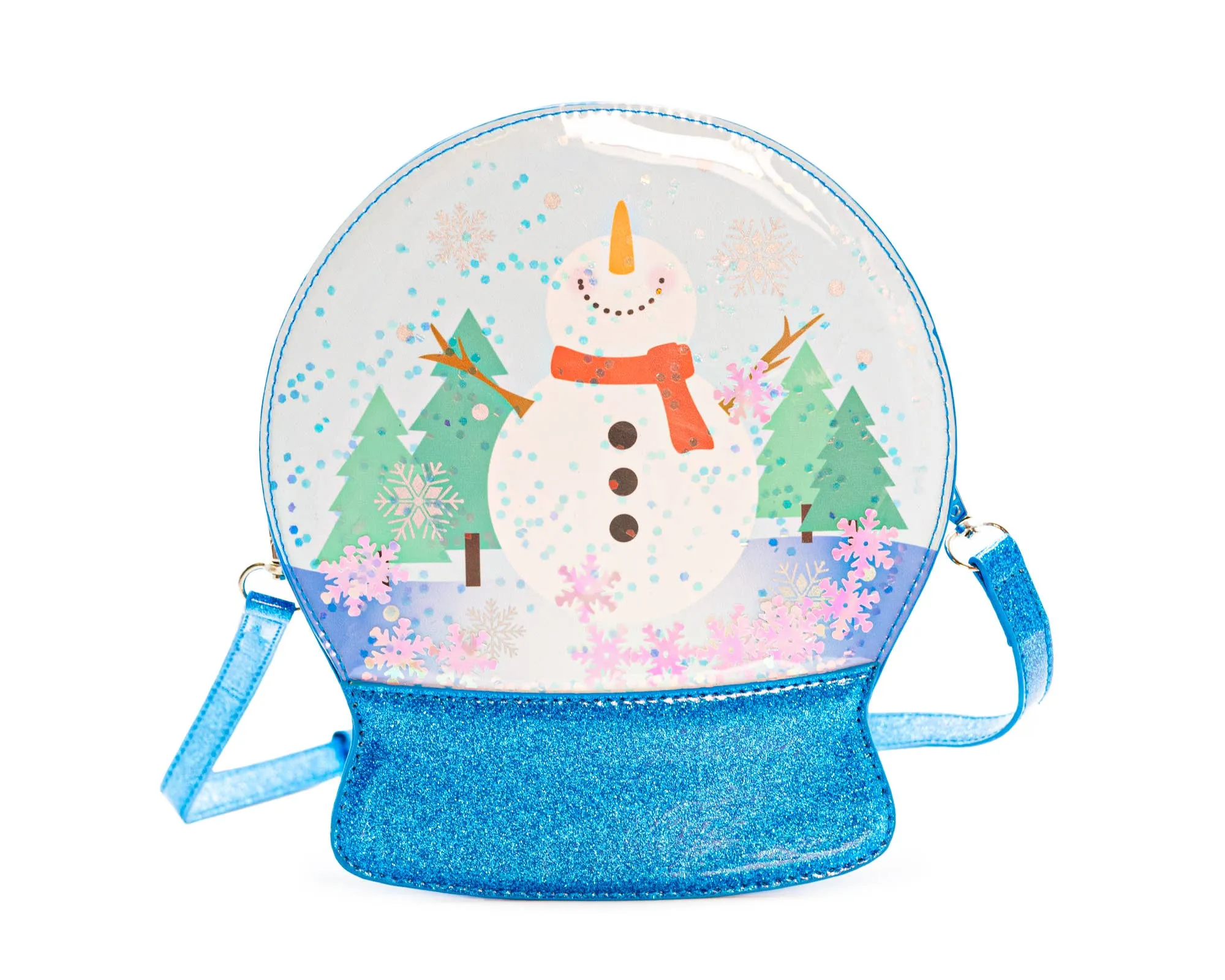 Christmas Snowglobe Handbag: Jolly Santa