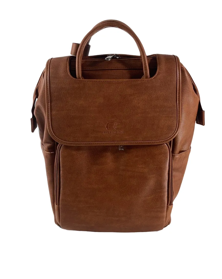 Citi Collective Explorer Diaper Bag Backpack, Vintage Tan