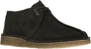 Clarks Men's Desert Trek Moccasin, Black Suede, 11 Medium US
