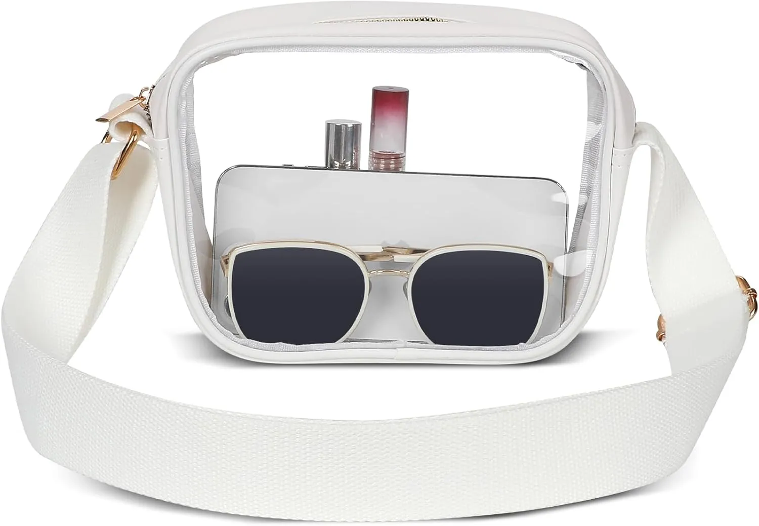 Clear Bag For Stadium Events, Clear Purse Stadium Crossbody Bag
