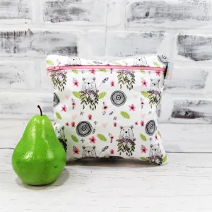 CLEARANCE Woodland Bears Personalized Reusable Food Bag