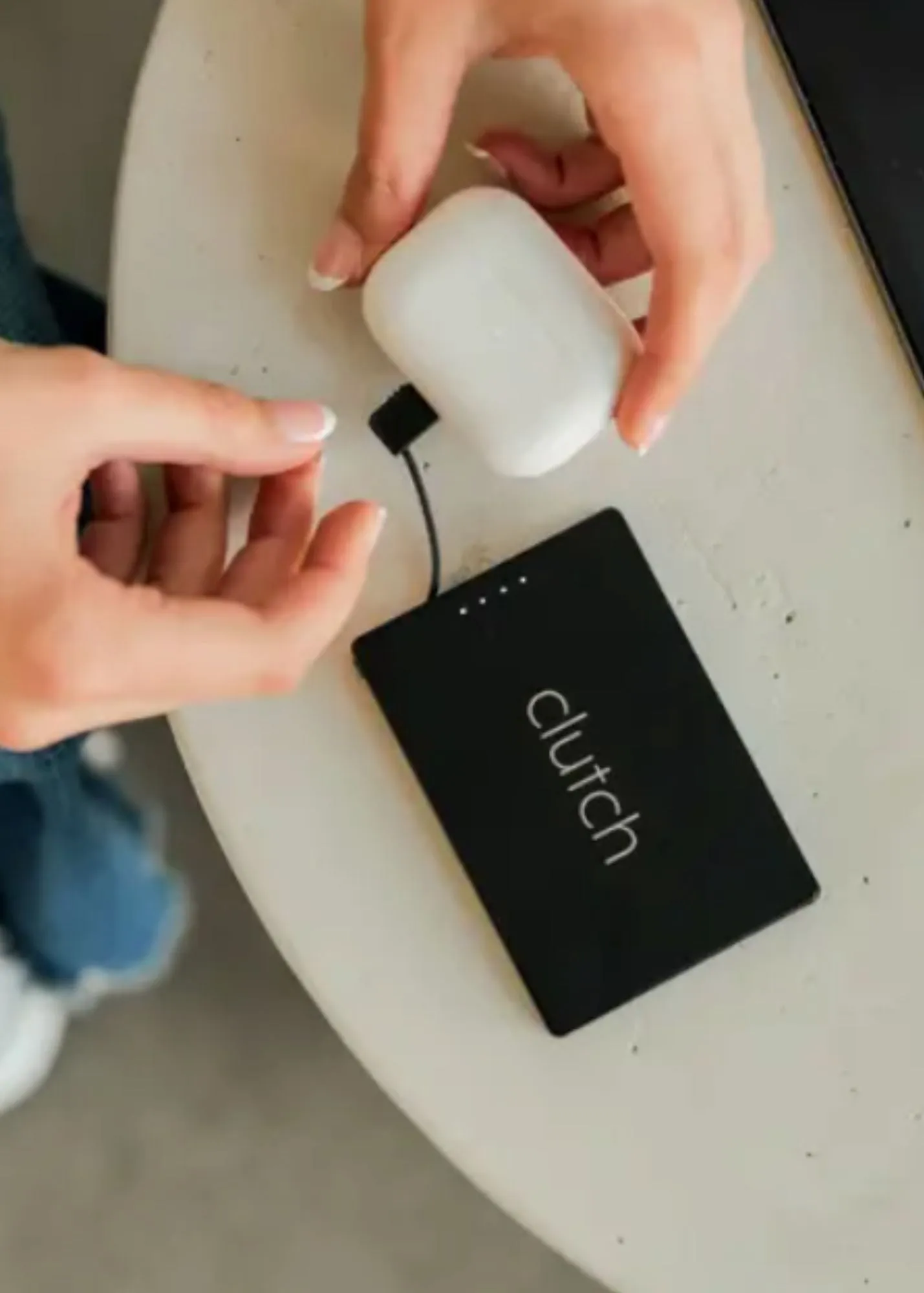 Clutch® Pro Portable Thin iPhone Charger