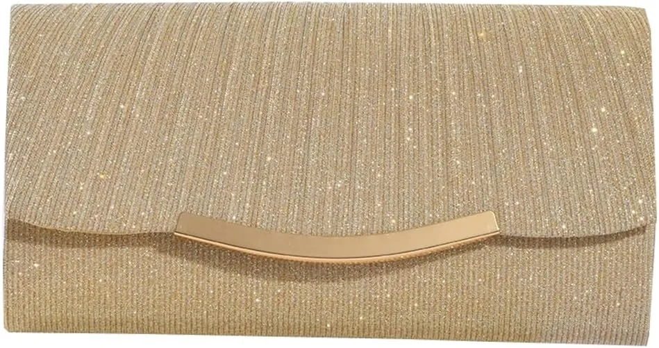 Clutch Purses for Women Evening Bag Formal Evening Clutch Purse Shoulder Bag Glitter Tote Handbag for Wedding Cocktail Prom