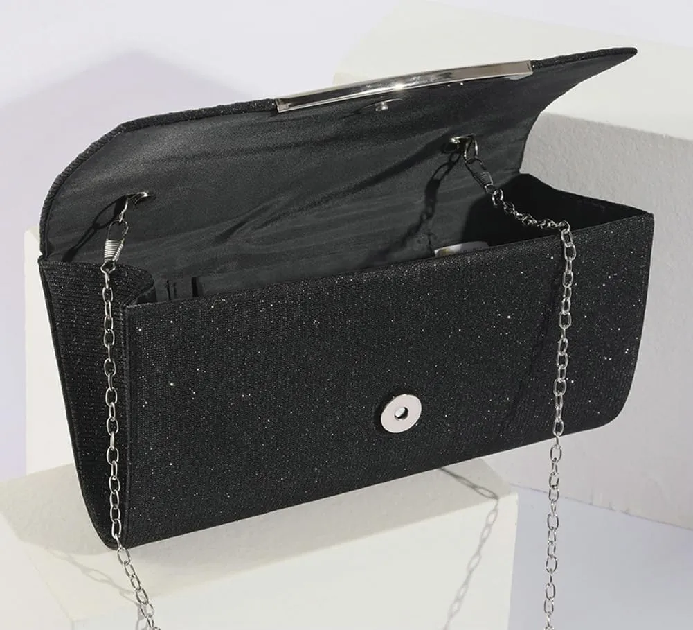 Clutch Purses for Women Evening Bag Formal Evening Clutch Purse Shoulder Bag Glitter Tote Handbag for Wedding Cocktail Prom