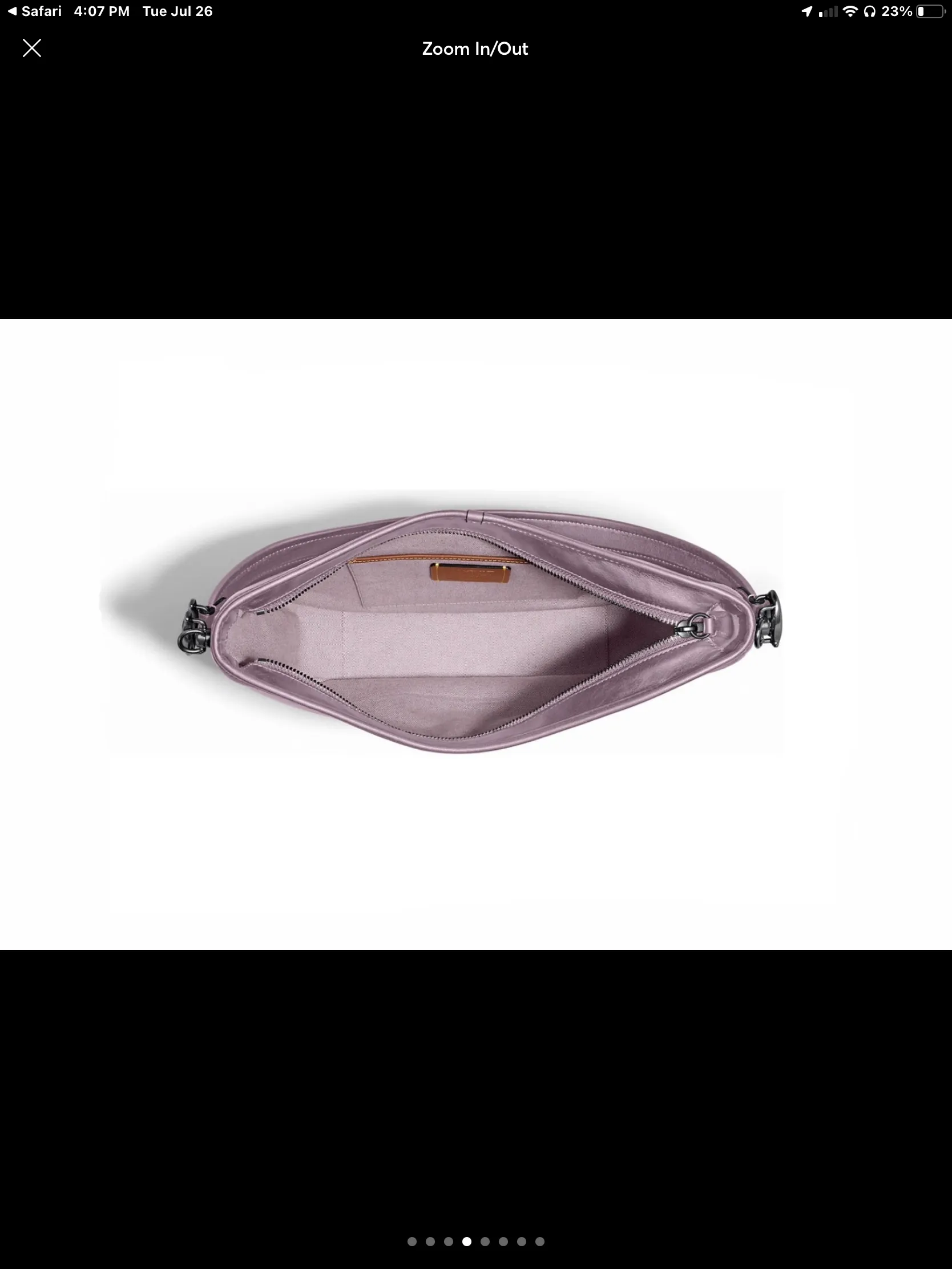 Coach Soft Calf Leather Tabby