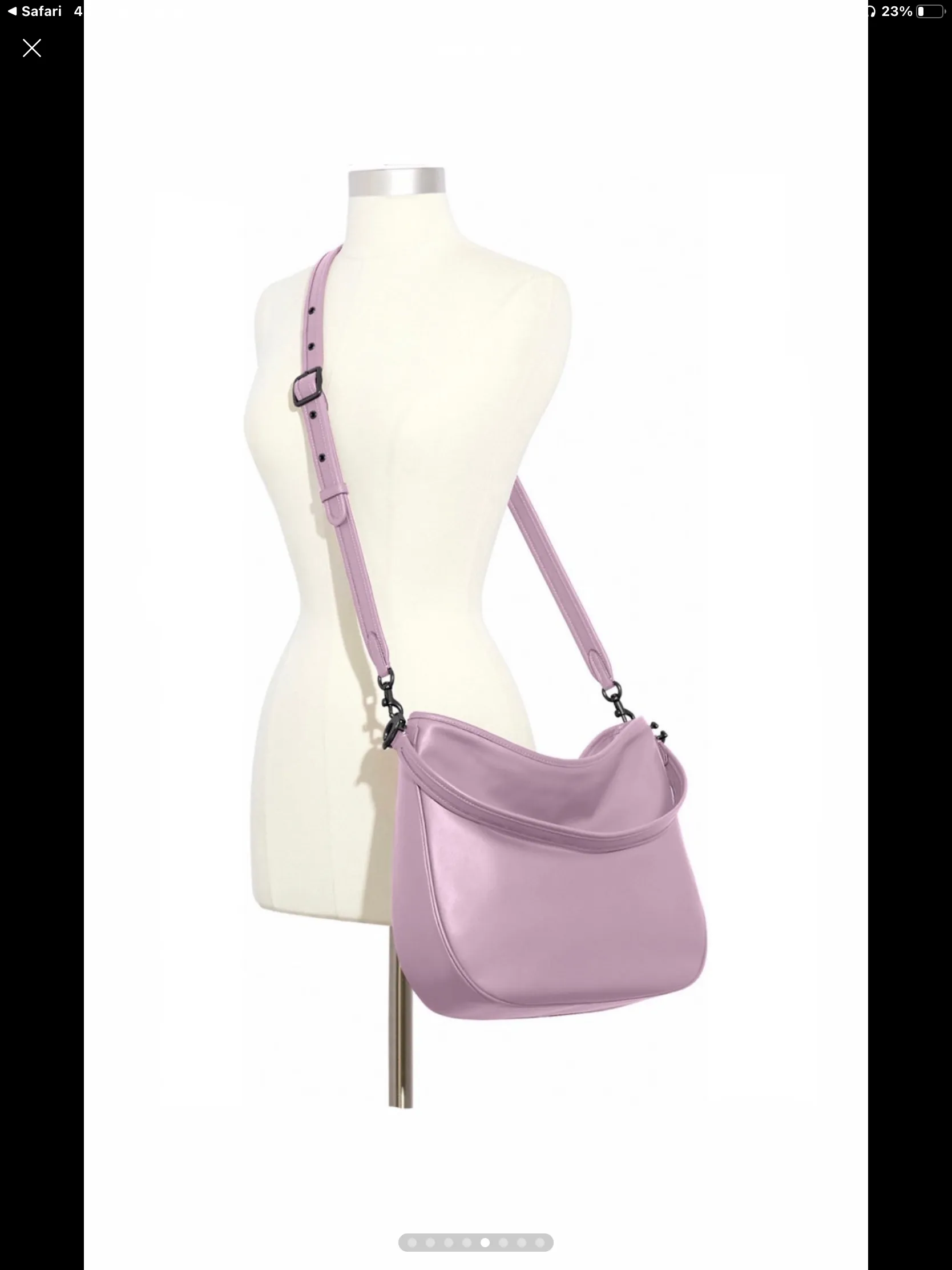 Coach Soft Calf Leather Tabby