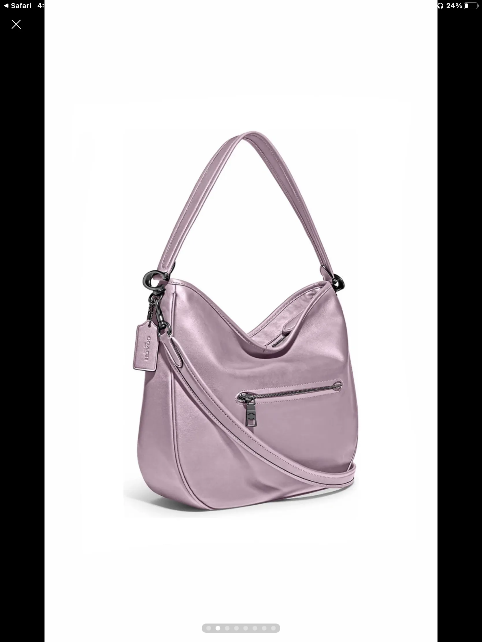 Coach Soft Calf Leather Tabby