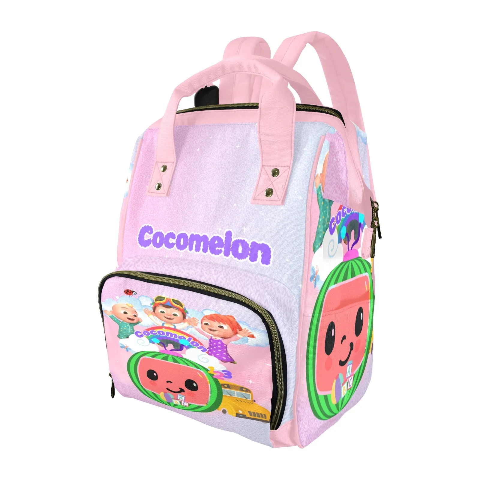 Cocomelon Multi-Function Long-lasting Quick turnaround Diaper Backpack