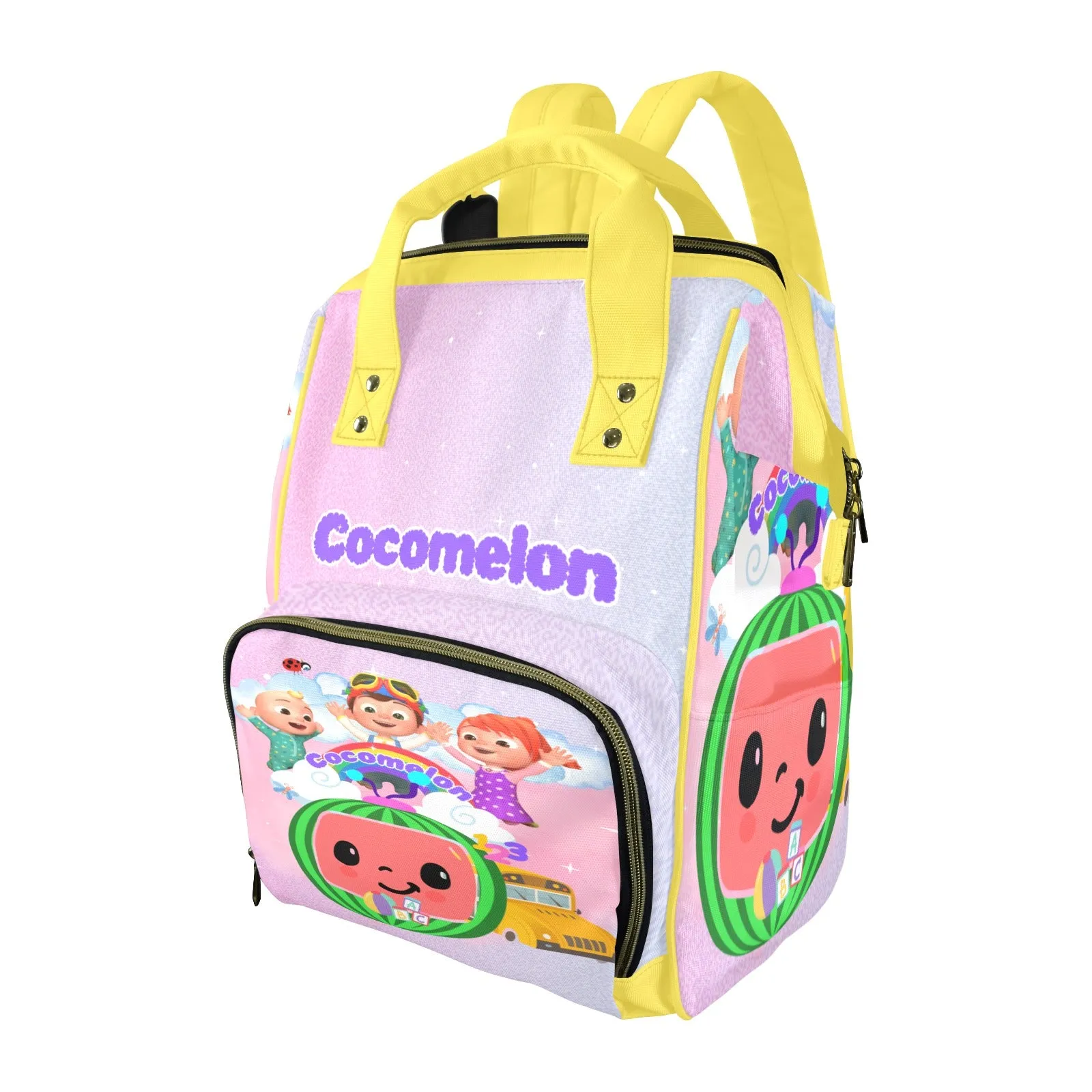 Cocomelon Multi-Function Long-lasting Quick turnaround Diaper Backpack