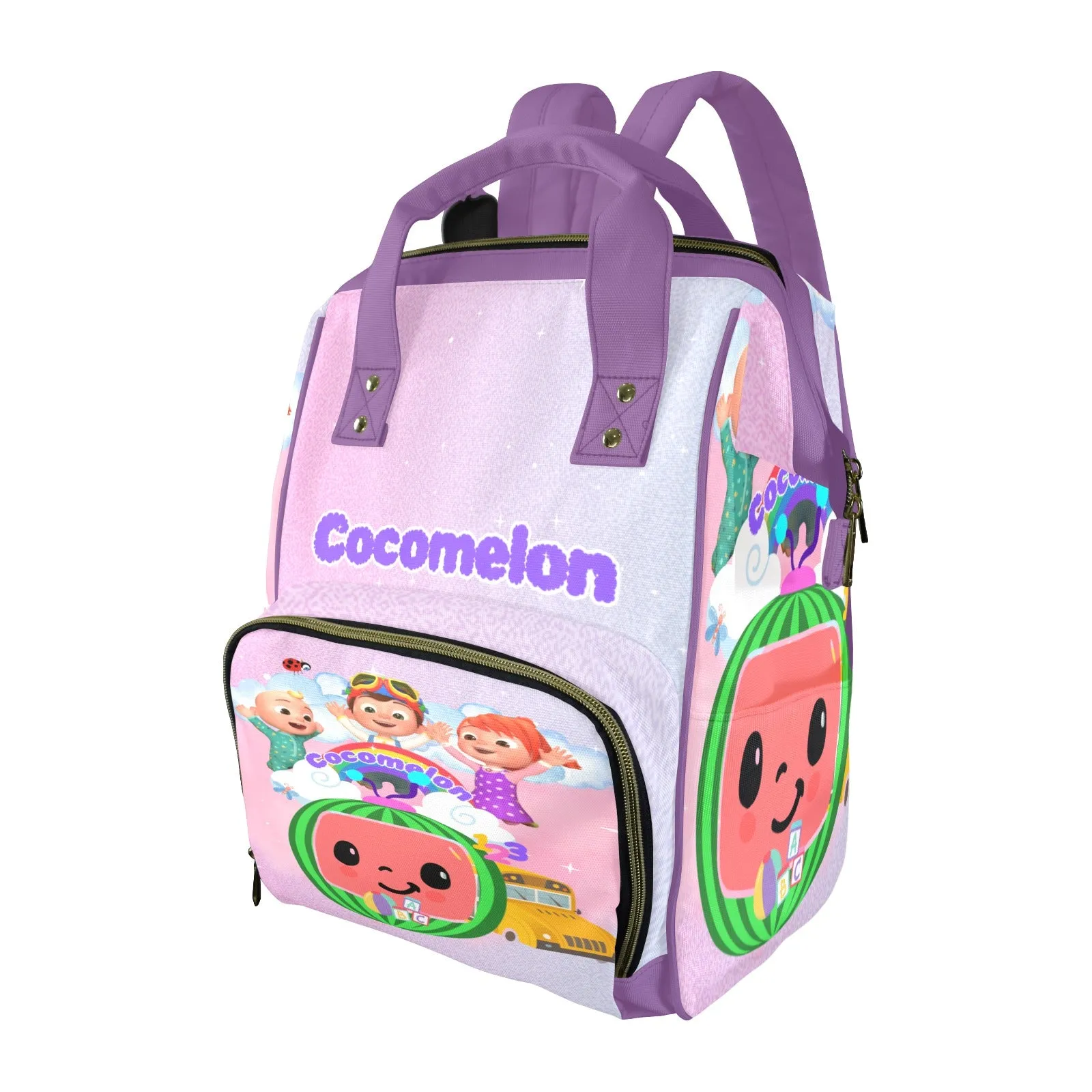 Cocomelon Multi-Function Long-lasting Quick turnaround Diaper Backpack