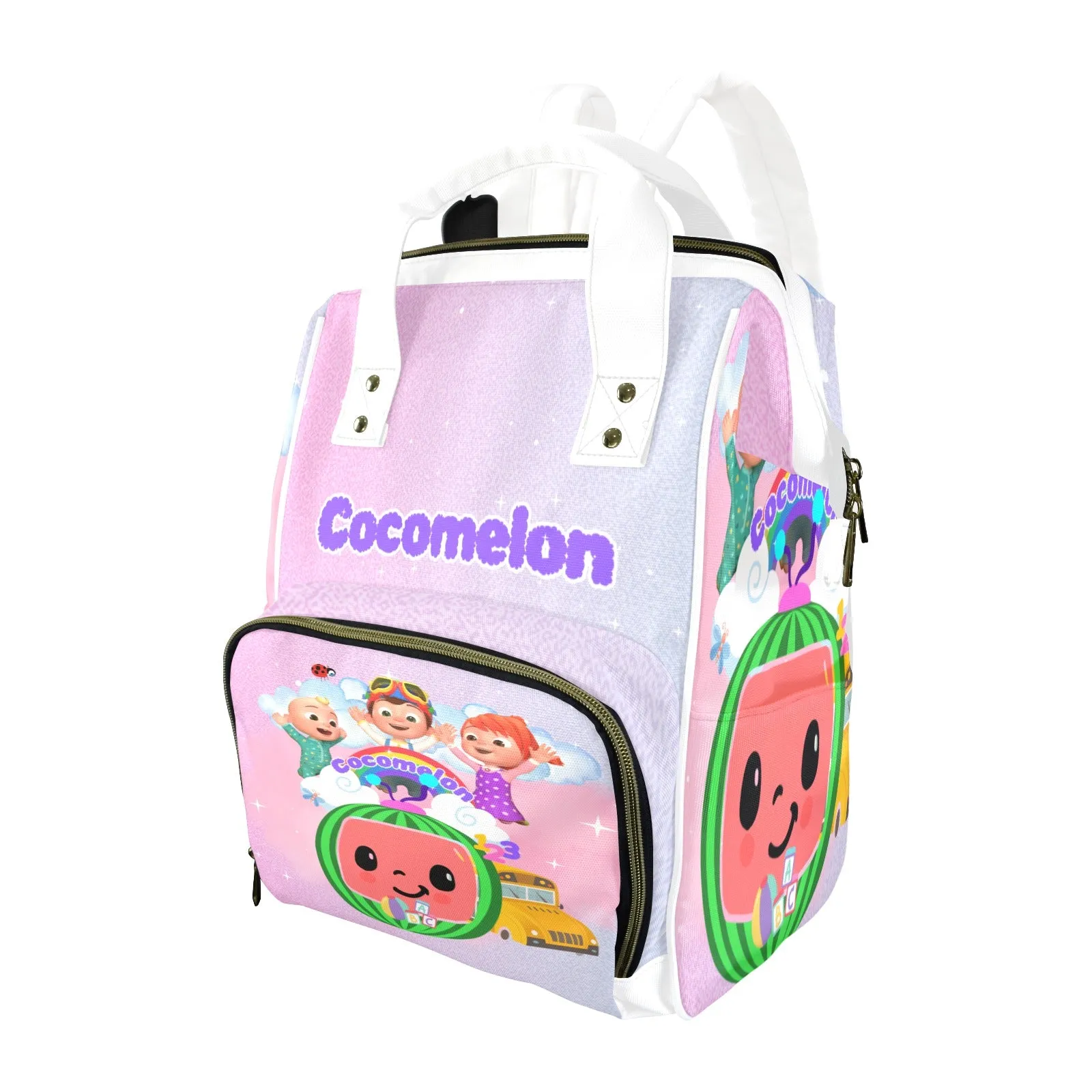 Cocomelon Multi-Function Long-lasting Quick turnaround Diaper Backpack