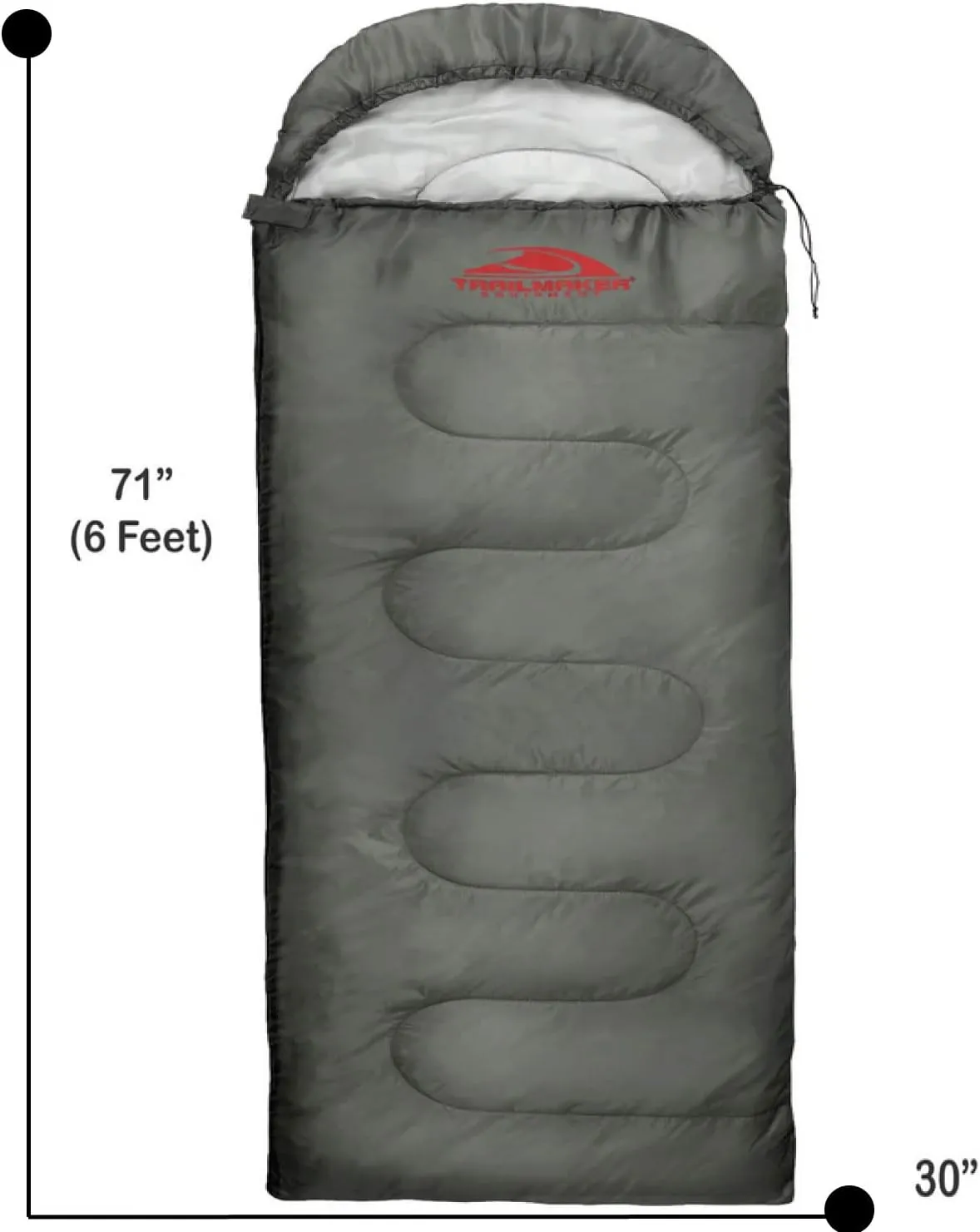 Cold Weather Sleeping Bag for Adults, Teens, Kids, Hooded Sleeping Bag with Compression Sack for Camping, Backpacking, Extreme Cold, Indoors or Outdoors
