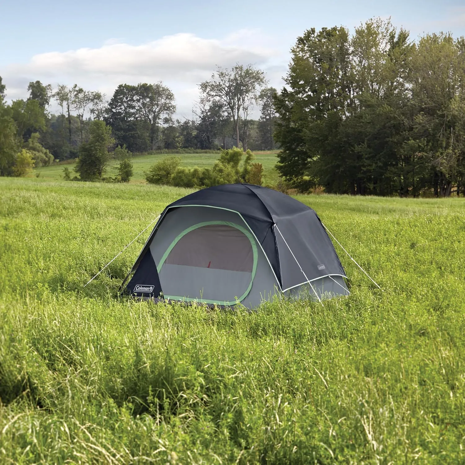 Coleman Skydome Tent with 5 Minute Setup,Weatherproof Tent with Rainfly & Carry Bag, 20% More Headroom Than Traditional Canopies