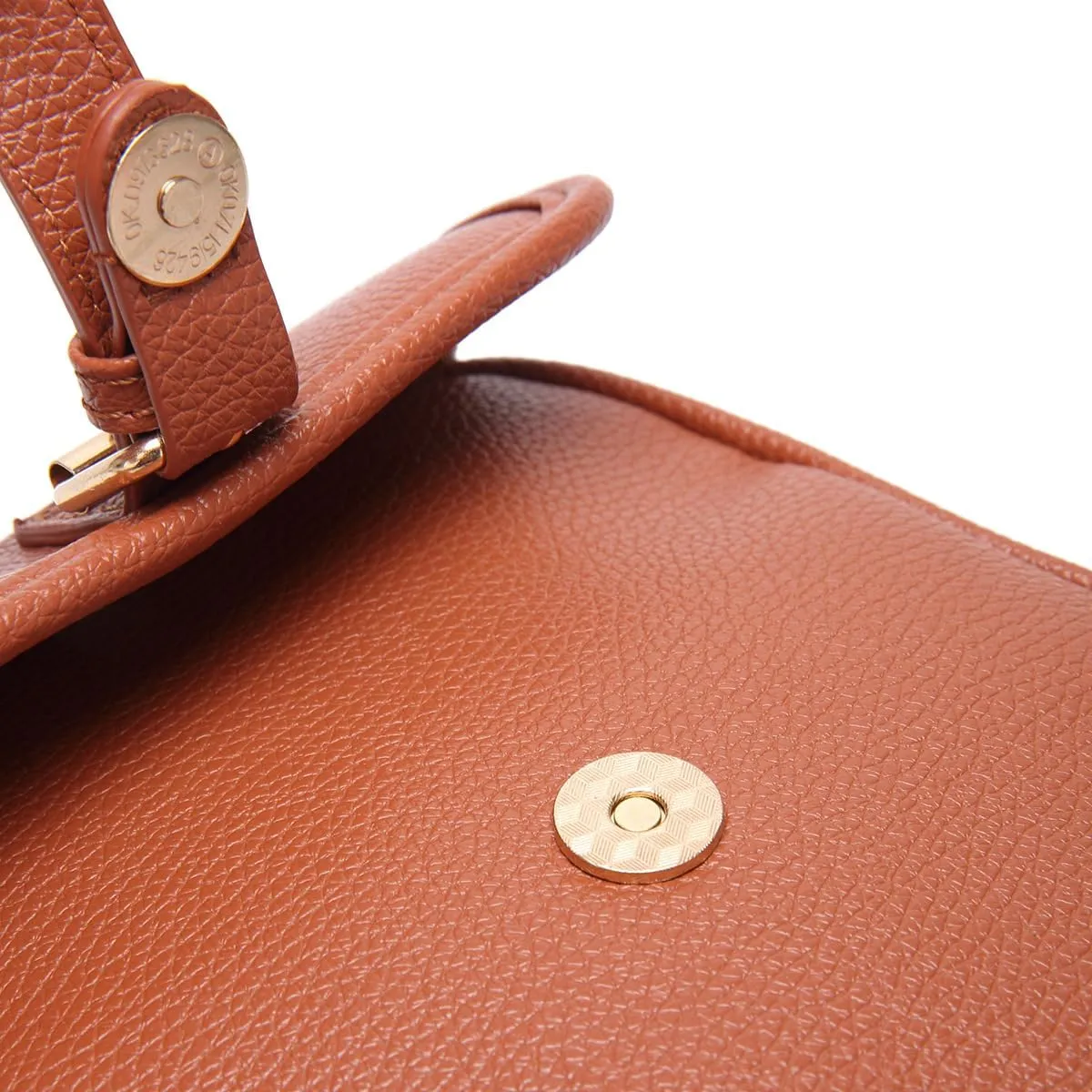 Collaboraten1 Crossbody Leather Bag,2025 New Crossbody Leather Bag with built in wallet, Anti-Theft Retro Design