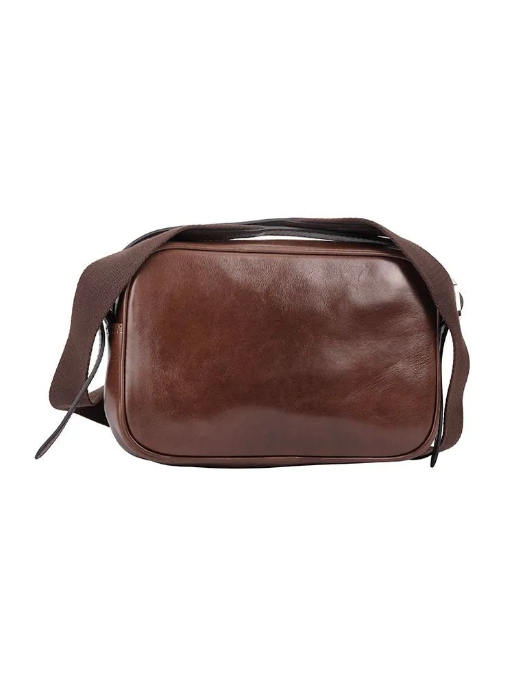 Colorado Leather Camera Bag - Brown