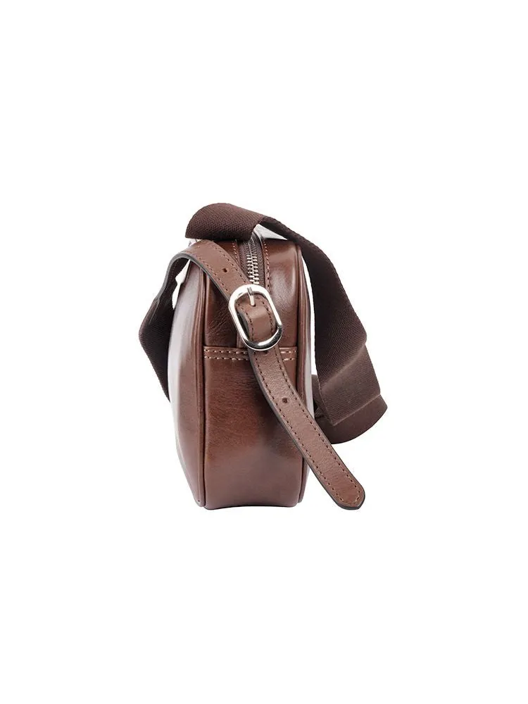 Colorado Leather Camera Bag - Brown