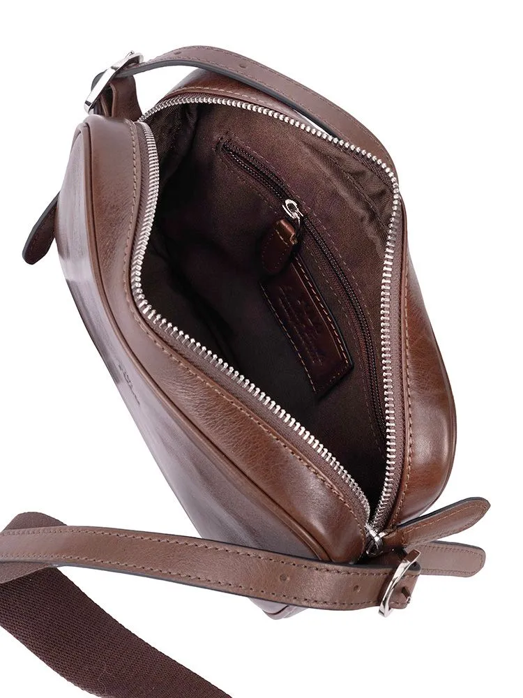 Colorado Leather Camera Bag - Brown