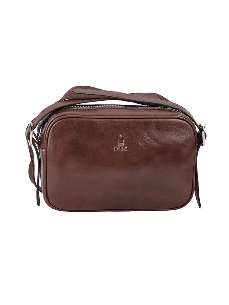 Colorado Leather Camera Bag - Brown