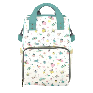 Colorful Crawlies Customizable Diaper Bag
