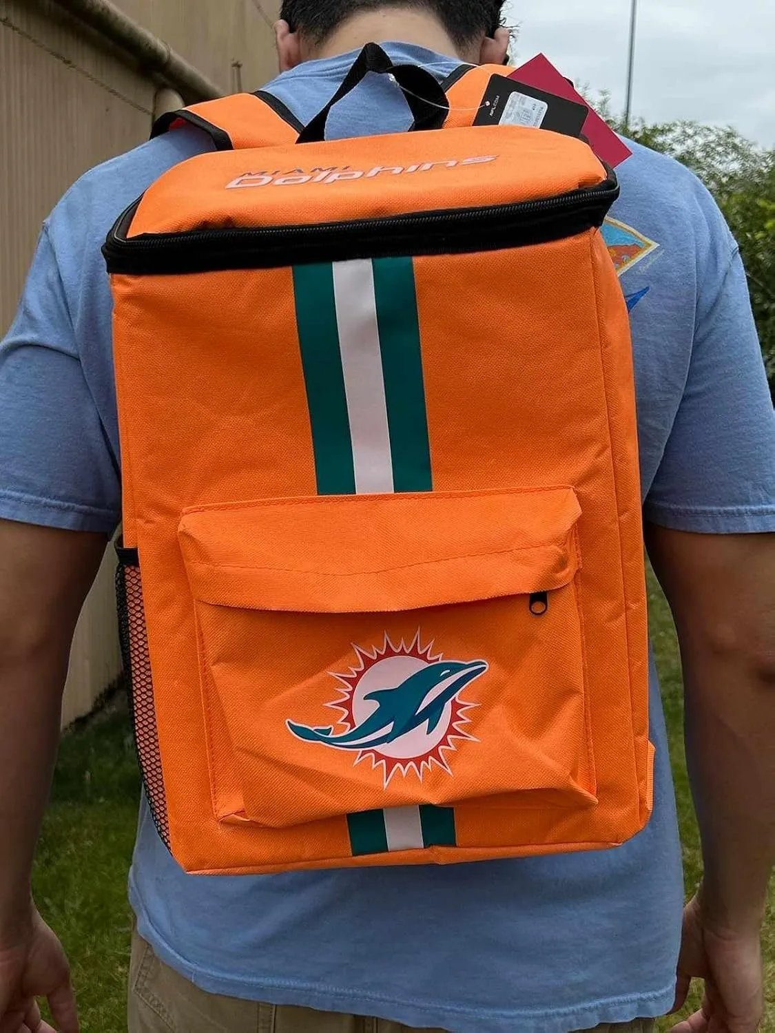 Cooler Backpack – Portable Soft Sided Ice Chest – Insulated Bag Holds 36 Cans - Football Gear – Show Your Team Spirit with Officially Licensed Fan Gear