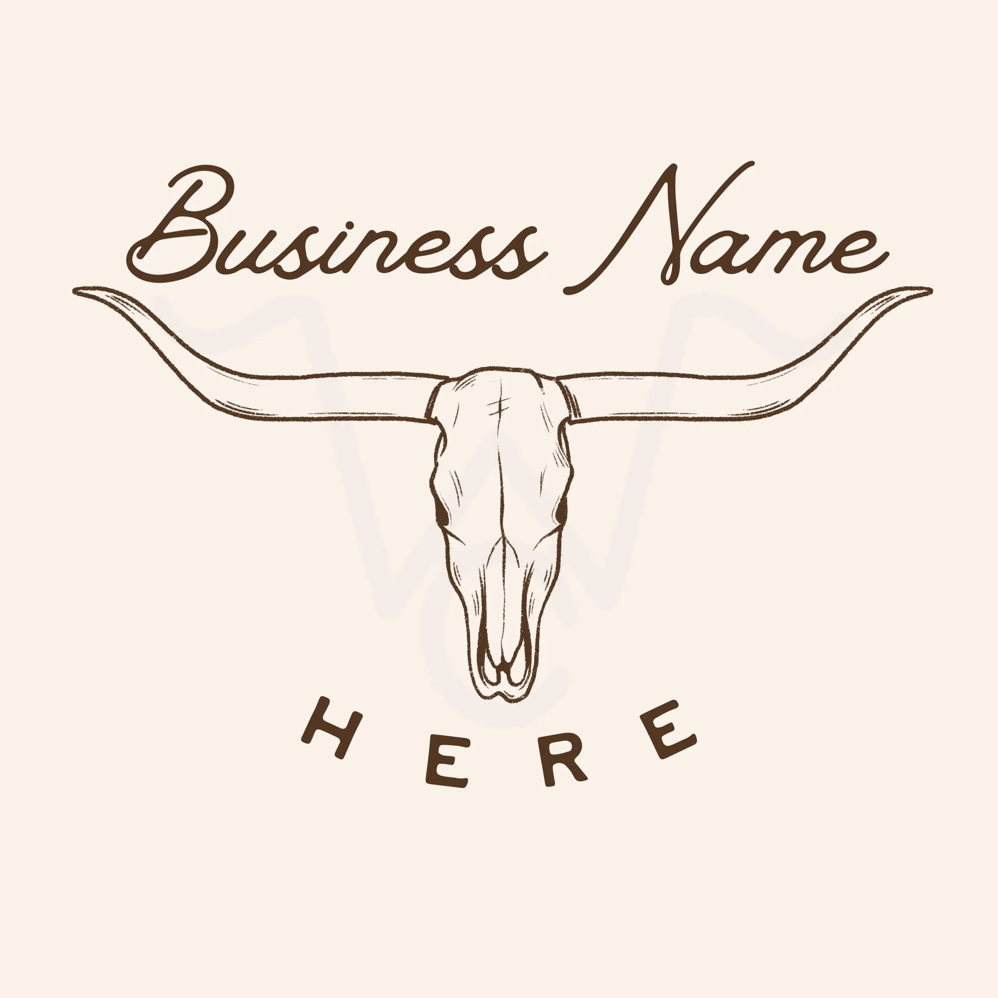 Cowboy Carved Branding Bundle (Customizable)