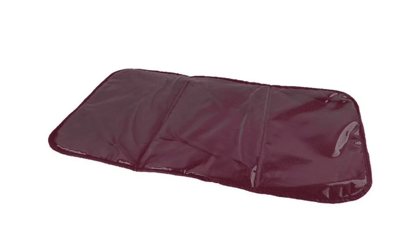 Croc Backpack Diaper Bag with Adjustable Straps - Maroon