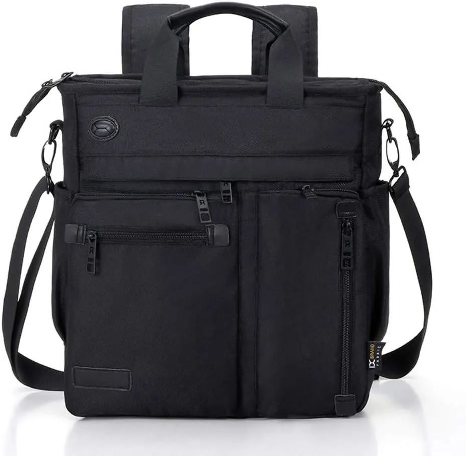 Crossbody Messenger Bag, Multifunctional Shoulder Bag, Laptop Bag for Men and Women