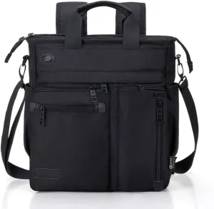 Crossbody Messenger Bag, Multifunctional Shoulder Bag, Laptop Bag for Men and Women