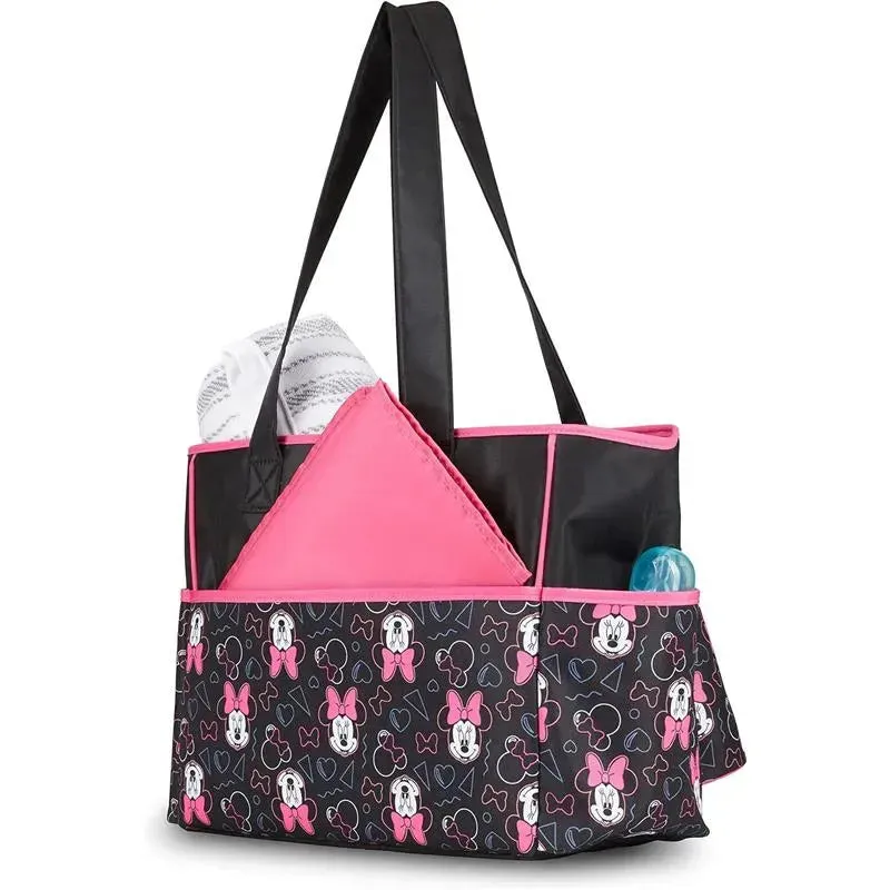 Cudlie - Minnie Multi Pc Set Toss Print Diaper Bag