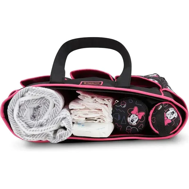 Cudlie - Minnie Multi Pc Set Toss Print Diaper Bag