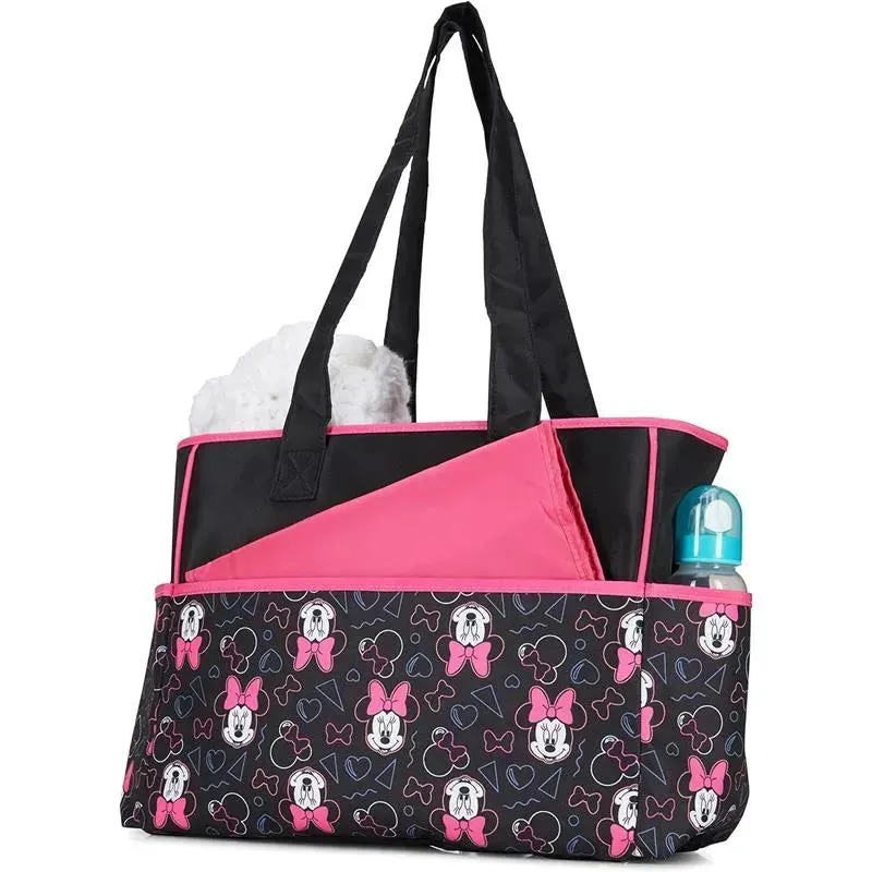 Cudlie - Minnie Multi Pc Set Toss Print Diaper Bag