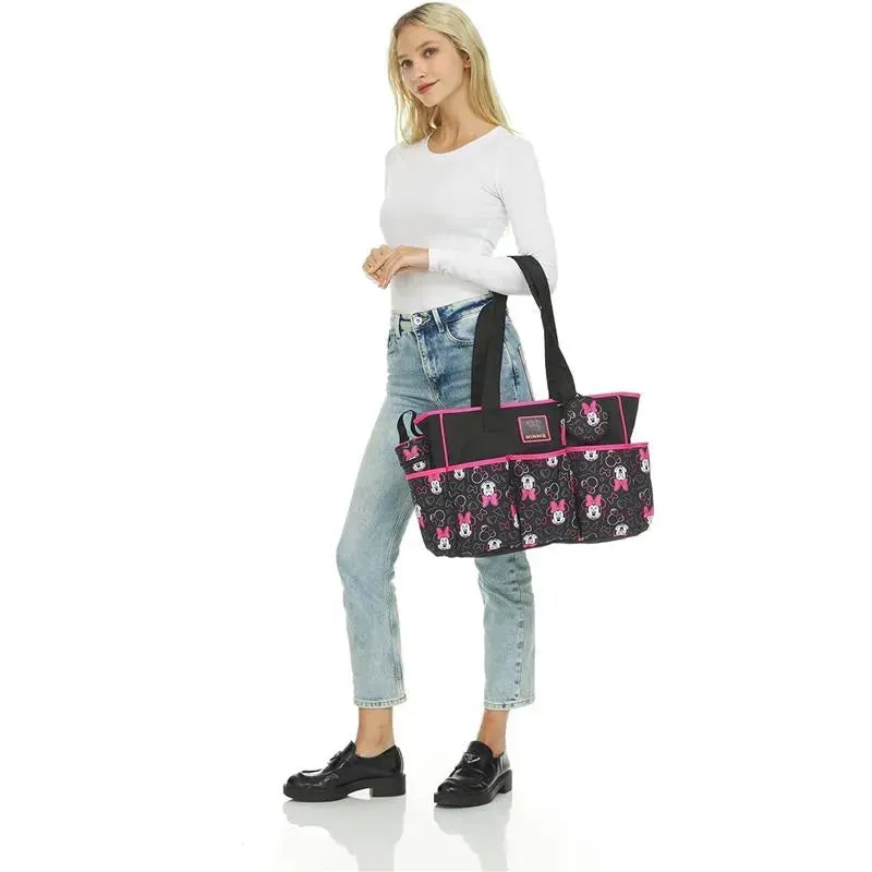 Cudlie - Minnie Multi Pc Set Toss Print Diaper Bag