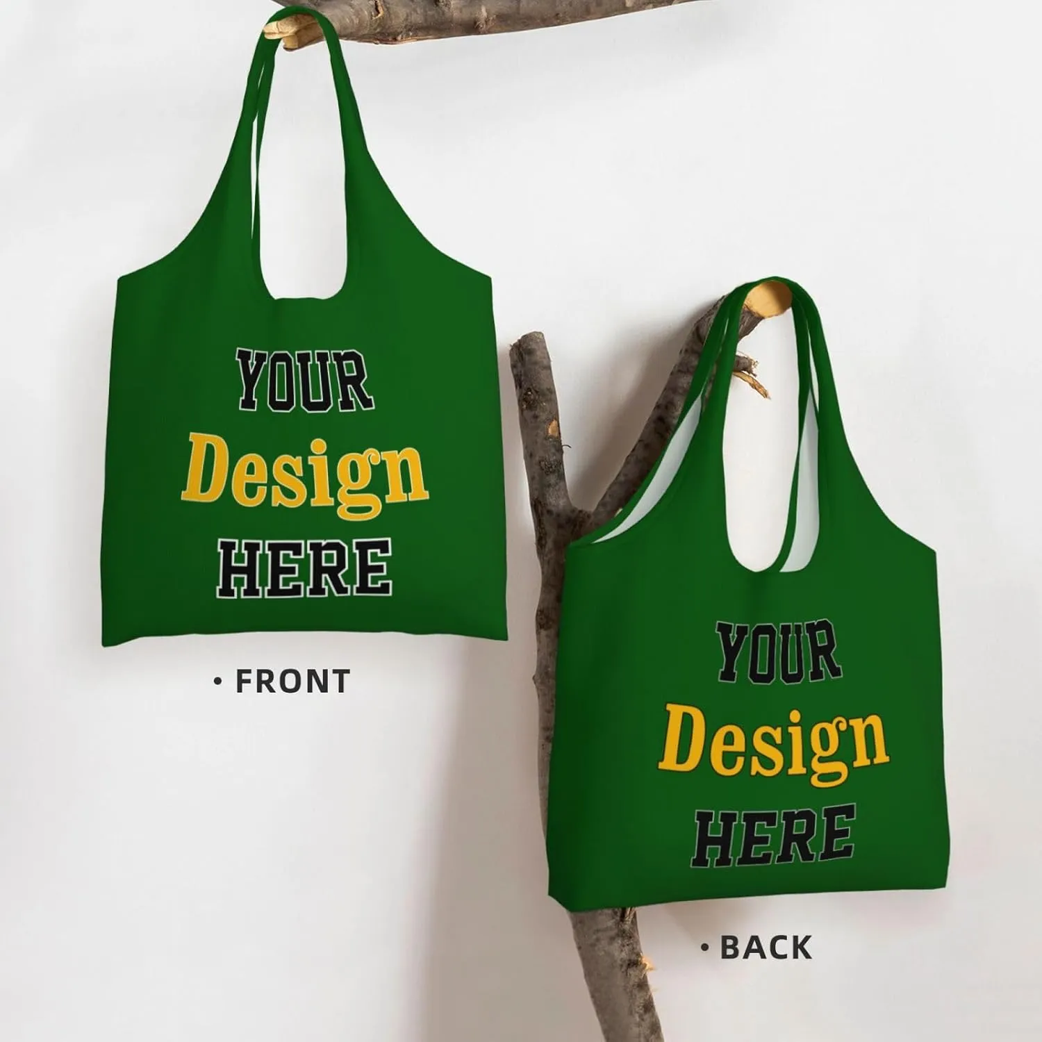Custom Canvas Tote Bag Personalized Tote Bag For Women Men Custom Bags With Your Logo Image Text Name Customized Gifts
