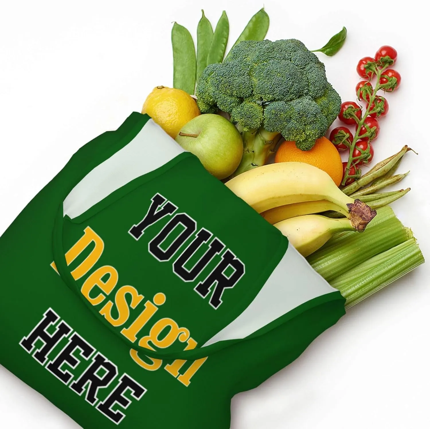 Custom Canvas Tote Bag Personalized Tote Bag For Women Men Custom Bags With Your Logo Image Text Name Customized Gifts