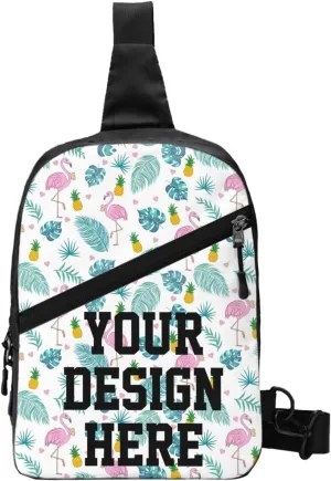 Custom Chest Bags Custom Sling Bags Custom Mens Shoulder Bag Personalized Chest Bags