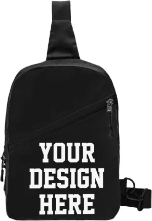 Custom Chest Bags Custom Sling Bags Custom Mens Shoulder Bag Personalized Chest Bags