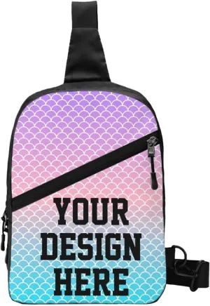 Custom Chest Bags Custom Sling Bags Custom Mens Shoulder Bag Personalized Chest Bags