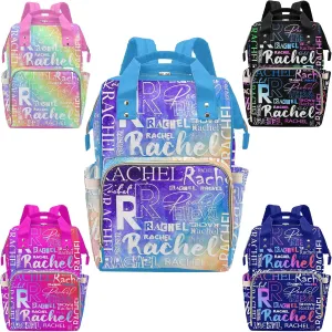 Custom Diaper Backpack Customize Backpack Mommy Bag Tote Bag Daycare Bag
