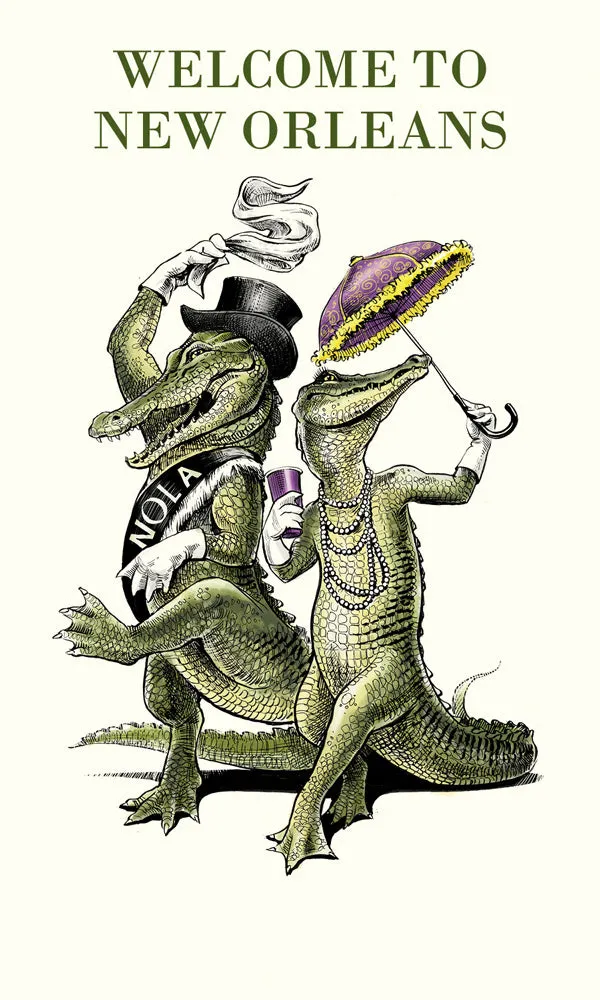 Customizable New Orleans 'Second Line' Stickers