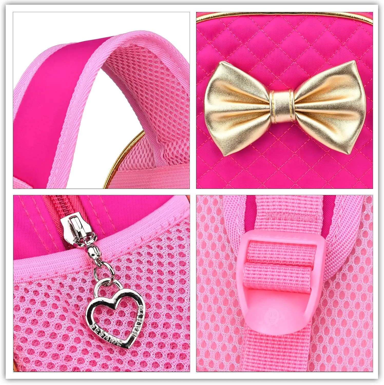 Cute Durable Waterproof Toddler Preschool Bag Kindergarten Kids Backpack for Girls