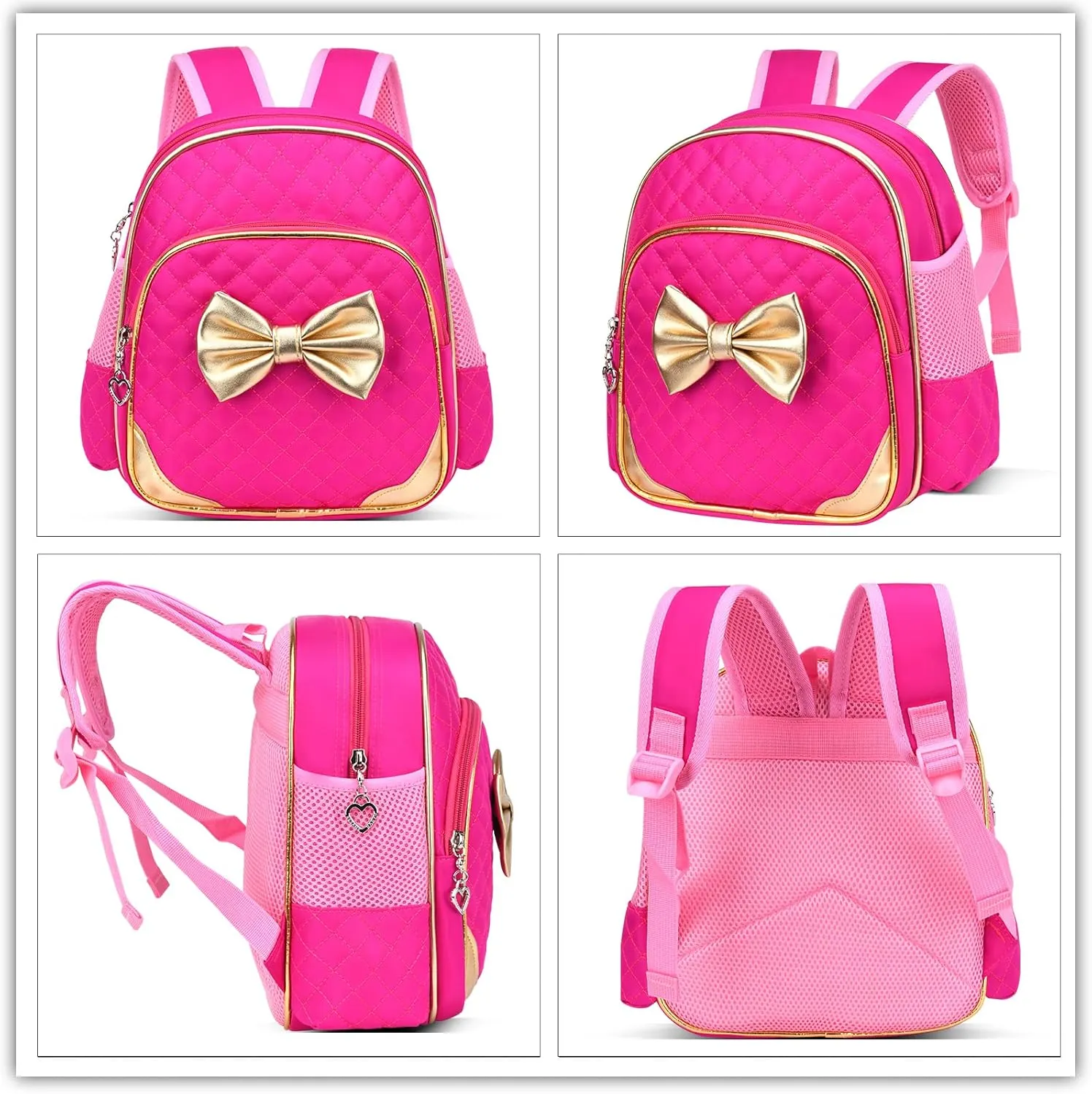 Cute Durable Waterproof Toddler Preschool Bag Kindergarten Kids Backpack for Girls