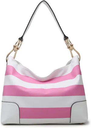 Dasein Hobo Purses for Women Soft PU Leather Handbags Slouchy Hobo Bags Shoulder Bag Top Handle Tote