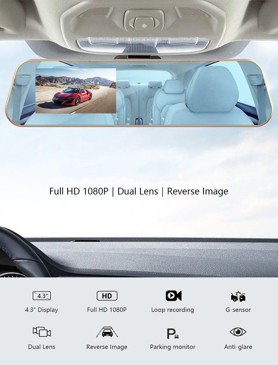 Dashcam Automatic Delivery guarantee Customizable Recording