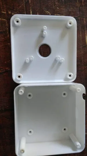 Dealsplant Premium PVC Box for CCTV Camera Mounting Heavy material Water proof