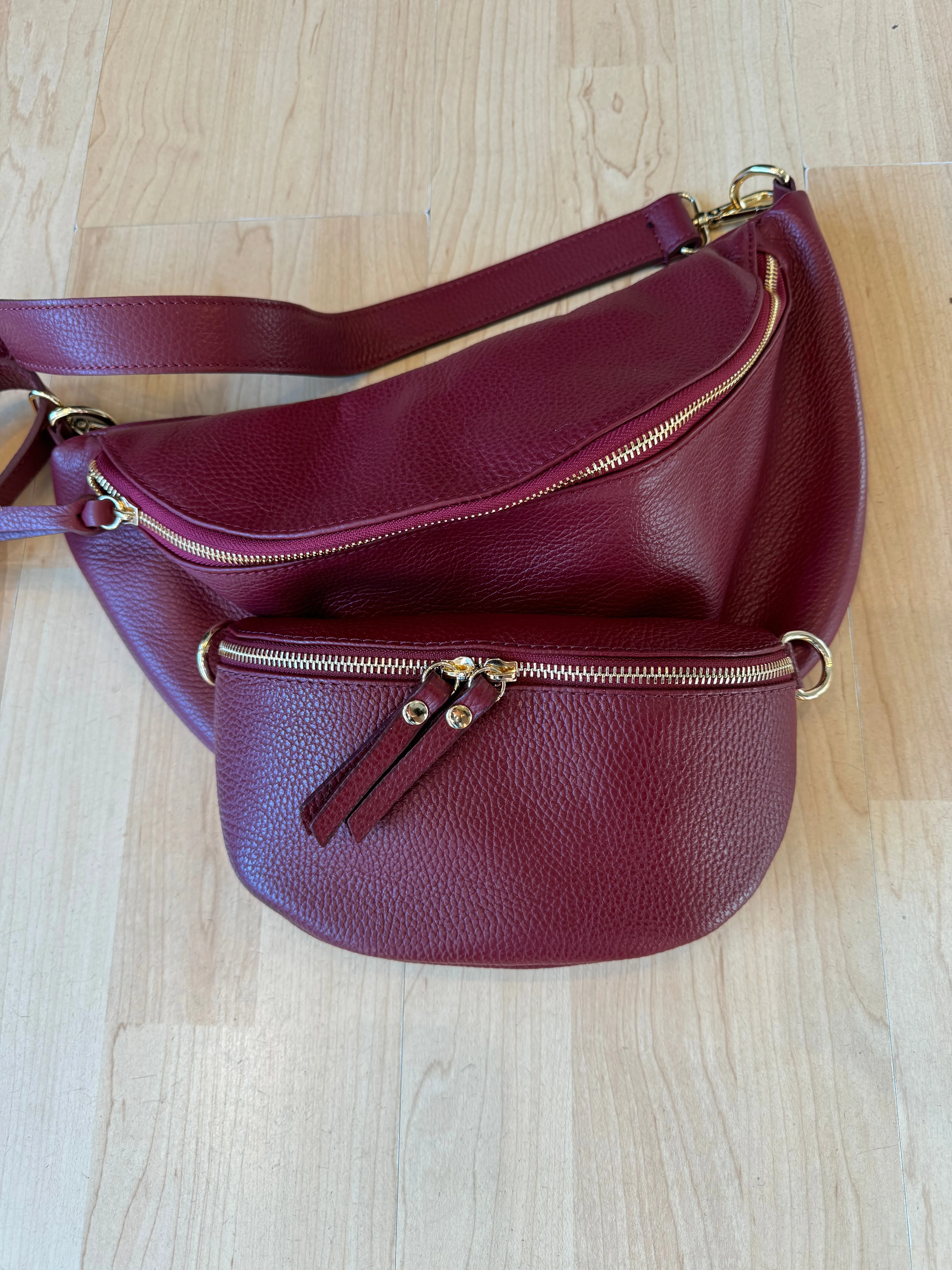 Debbie Katz Lilla Large Leather Crossbody Bag