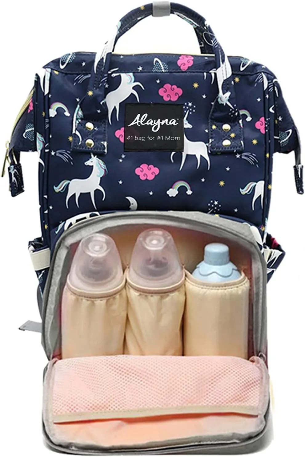Diaper Bag Backpack Baby Bag Multifunction Maternity Travel Changing Pack – Water Resistant Nappy Tote