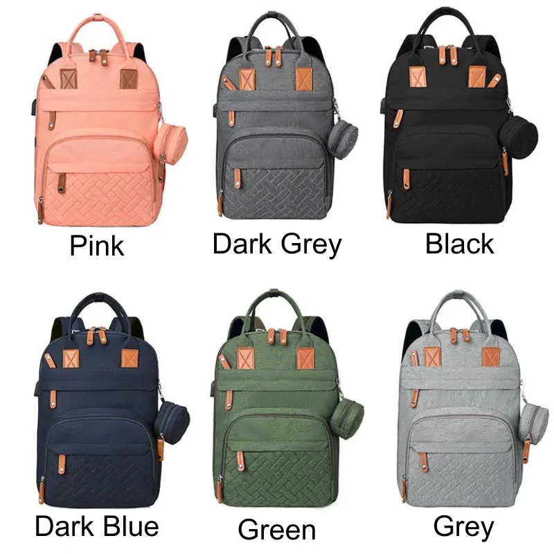 Diaper Bag Backpack: Waterproof & Multifunction